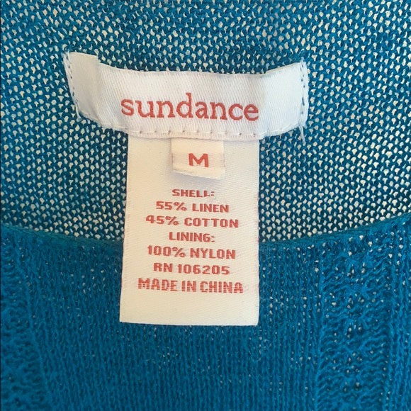 Knit Sundance Cotton and Linen Dress - Picture 4 of 5